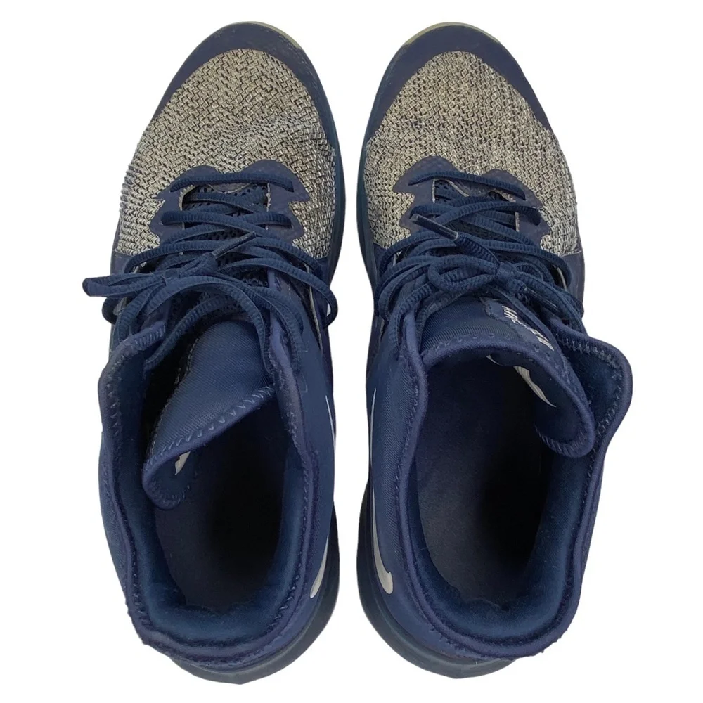 Nike Air Versitile III Shoes Navy Blue and Gray Athletic Basketball Size 12‎